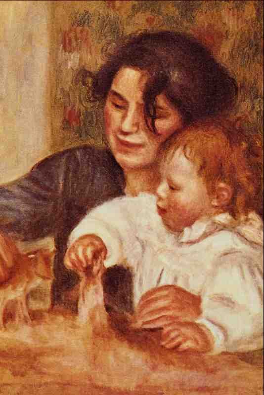 523087 Gabrielle And Jean Auguste Renoir A4 Photo Print