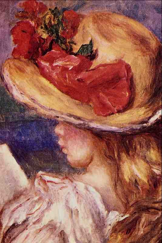 523094 Girl Reading Auguste Renoir A4 Photo Print