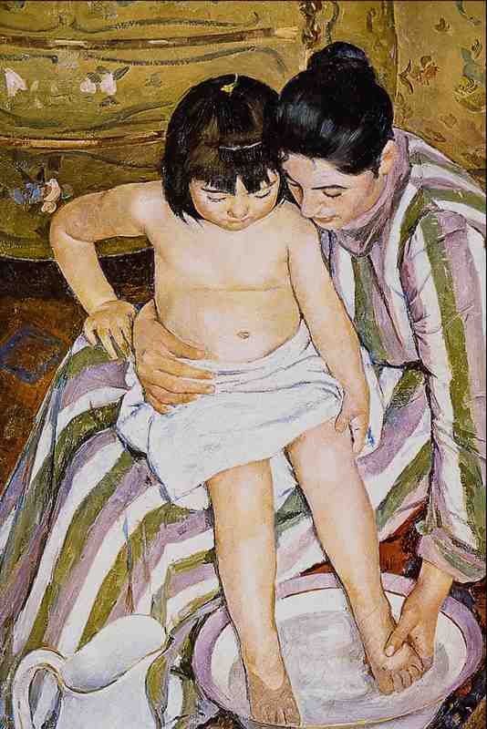 523098 The Bath Auguste Renoir A4 Photo Print