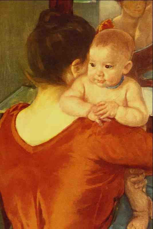 523099 Mother And Child Auguste Renoir A4 Photo Print