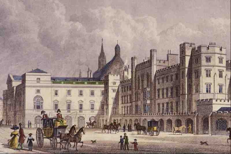 524001 The Parliament House From Old Thomas Hosmer Shepherd A4 Photo Print