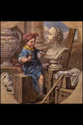 524004 La Sculpture Charles Andre Vanloo A4 Photo Print