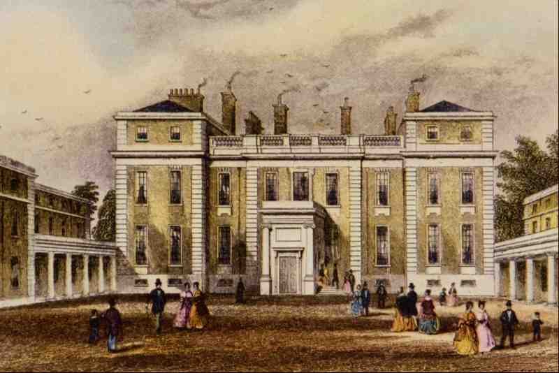 524061 Marlborough House Thomas Hosmer Shepherd A4 Photo Print