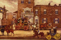 524065 Mail Changing Horses James Pollard A4 Photo Print