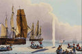 524084 Boats Approaching A Whale Jh Clark A4 Photo Print