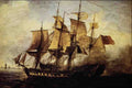 564004 Pris Du Lord Nelson Par La Bellone Auguste Mayer A4 Photo Print