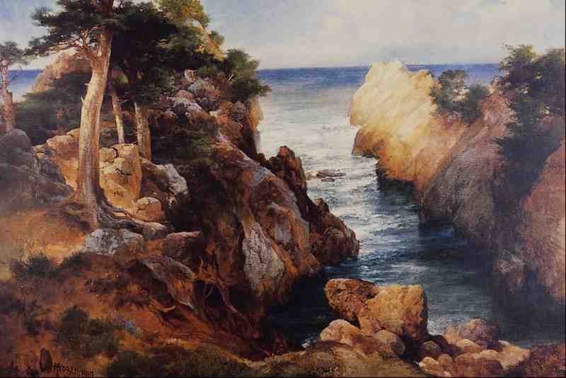 564041 Monterey California Thomas Moran A4 Photo Print