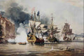 564044 La Capture Du Porto Bello En 1739 George Chambers A4 Photo Print