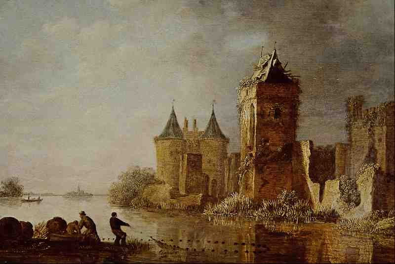 564057 The Old Castle Frans De Hulst A4 Photo Print