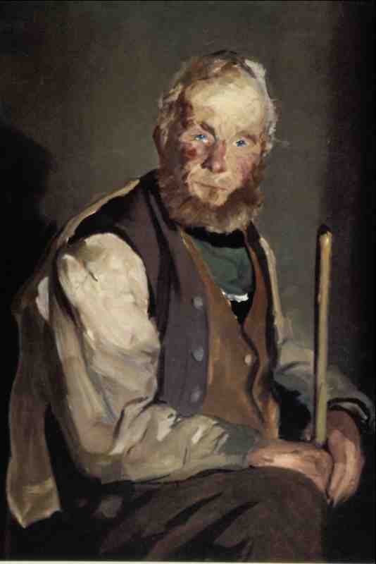 564089 Himself Robert Henri A4 Photo Print