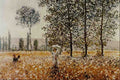 565000 Field In Spring Claude Monet A4 Photo Print