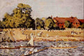 565001 Hampton Court Alfred Sisley A4 Photo Print