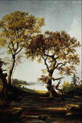 565005 The Hudson At Piermont Jasper F Cropsey A4 Photo Print