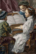 565011 La Musique Charles Andre Vanloo A4 Photo Print