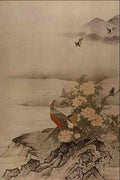 565022 Flowers And Birds In A Spring Landscape Kano Motonobu A4 Photo Print