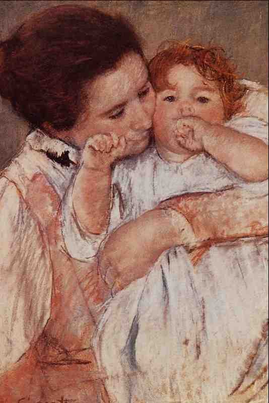 565037 Mother And Child Mary Stevenson Cassatt A4 Photo Print