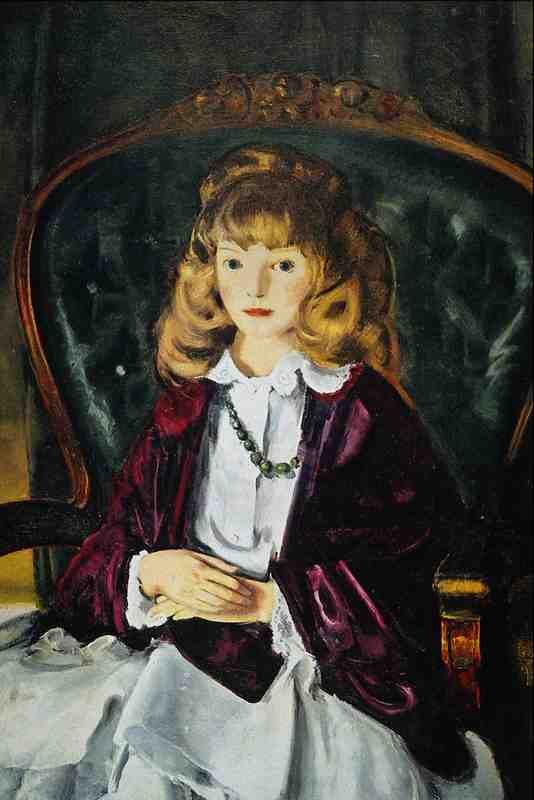 565041 Ann In A Purple Wrap George Wesley Bellows A4 Photo Print