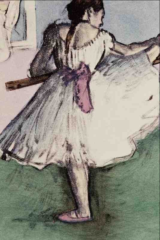 565048 Dancer At The Bar Edgar Degas A4 Photo Print