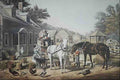 565083 Preparing For Market Nathaniel Currier A4 Photo Print