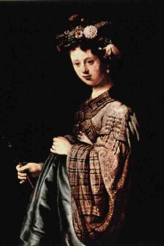 565087 Saskia Rembrandt Harmenszoon Van Rijn A4 Photo Print