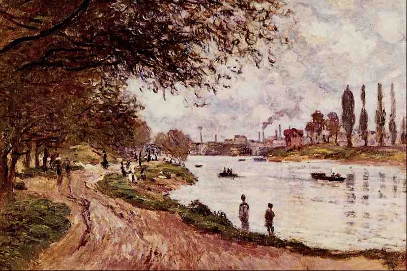 565088 Argenteuil Claude Monet A4 Photo Print