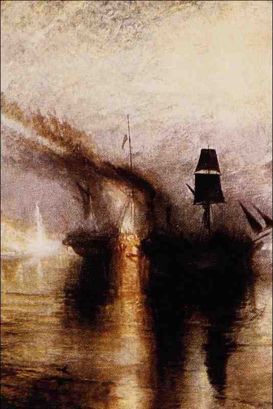 566016 Peace Burial At Sea Joseph Mallord William Turner A4 Photo Print