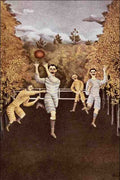 566017 Football Players Henri Rousseau A4 Photo Print
