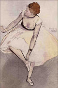 566018 Dancer Drawing Edgar Degas A4 Photo Print