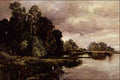 566020 Fishing Thomas Moran A4 Photo Print