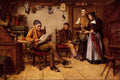 566022 Le Banquier Du Village Albert Anker A4 Photo Print
