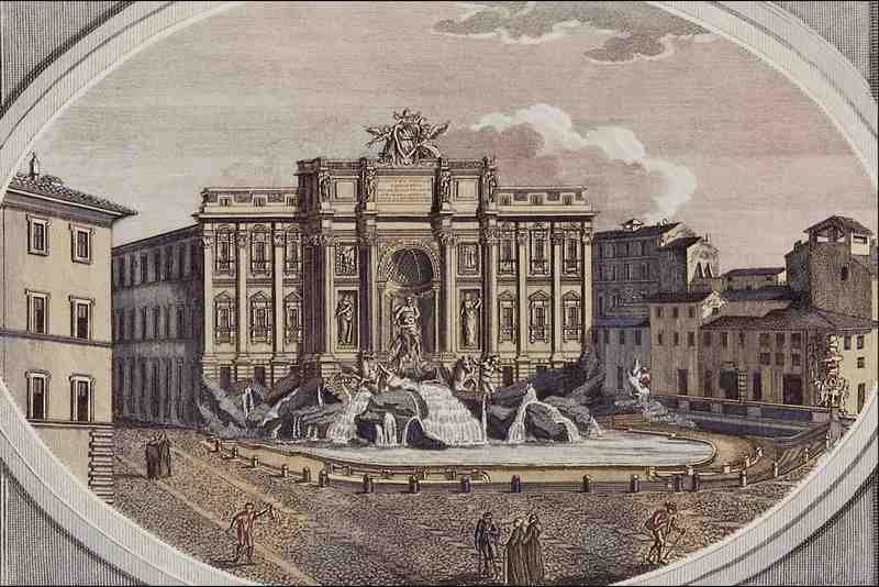 566028 Fontaine De Leau Vierge Giovanni Battista Cipriani A4 Photo Print
