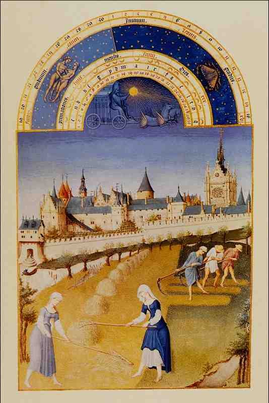 566036 June Limbourg Brothers A4 Photo Print