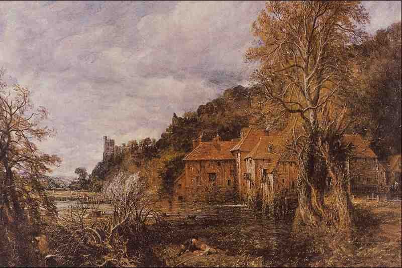 566039 Arundel Mill And Castle John Constable A4 Photo Print