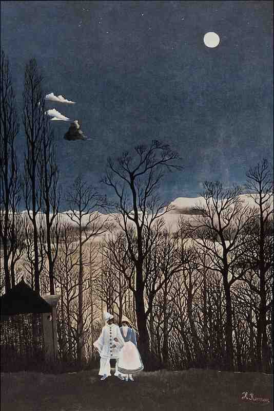 566061 Un Soir De Carneval Henri Rousseau A4 Photo Print