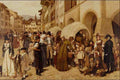 566063 Pestalozzi And The Children Albert Anker A4 Photo Print