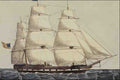 566069 Outward Bound Nathaniel Currier A4 Photo Print