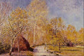 566091 Autumn Landscape Alfred Sisley A4 Photo Print
