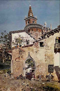 566093 Courtyard In Venice Martin Rico A4 Photo Print