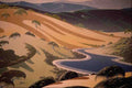620002 Rolling Hills A4 Photo Print