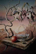 620010 Surreal Floral A4 Photo Print