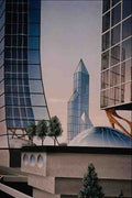 620014 Futuristic City A4 Photo Print