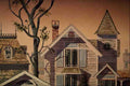 620024 Gothic Rooftops A4 Photo Print