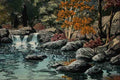 620053 Babbling Brook A4 Photo Print