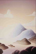 620082 Cartoon Hills A4 Photo Print