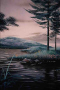 620091 Pines Of Shore A4 Photo Print