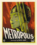 Metropolis 01  film star poster A4 Photo Print