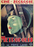 Metropolis 03  film star poster A4 Photo Print