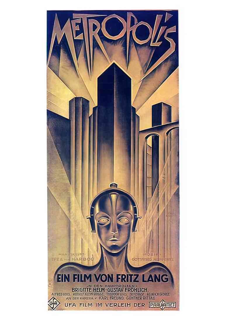 Metropolis 04 Film Poster 1 A4 Photo Print