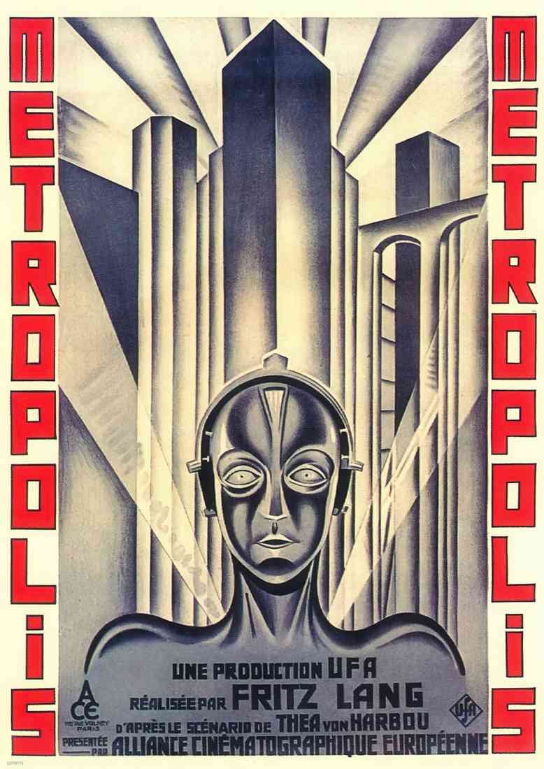 Metropolis 04 Film Poster 2 A4 Photo Print