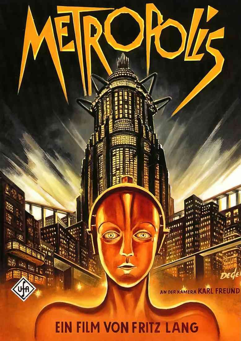 Metropolis 05 Film A4 Photo Print